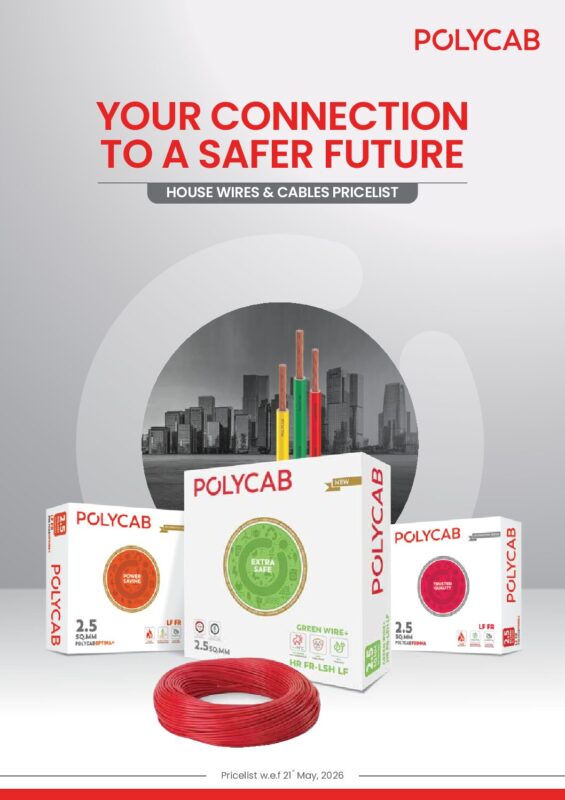 Polycab House Wire 90-180Mtrs Price List 21-05-2026