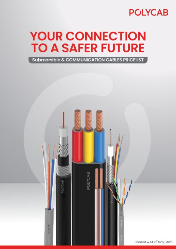 Polycab Communication & Submersible Cables Price List 21-05-2026