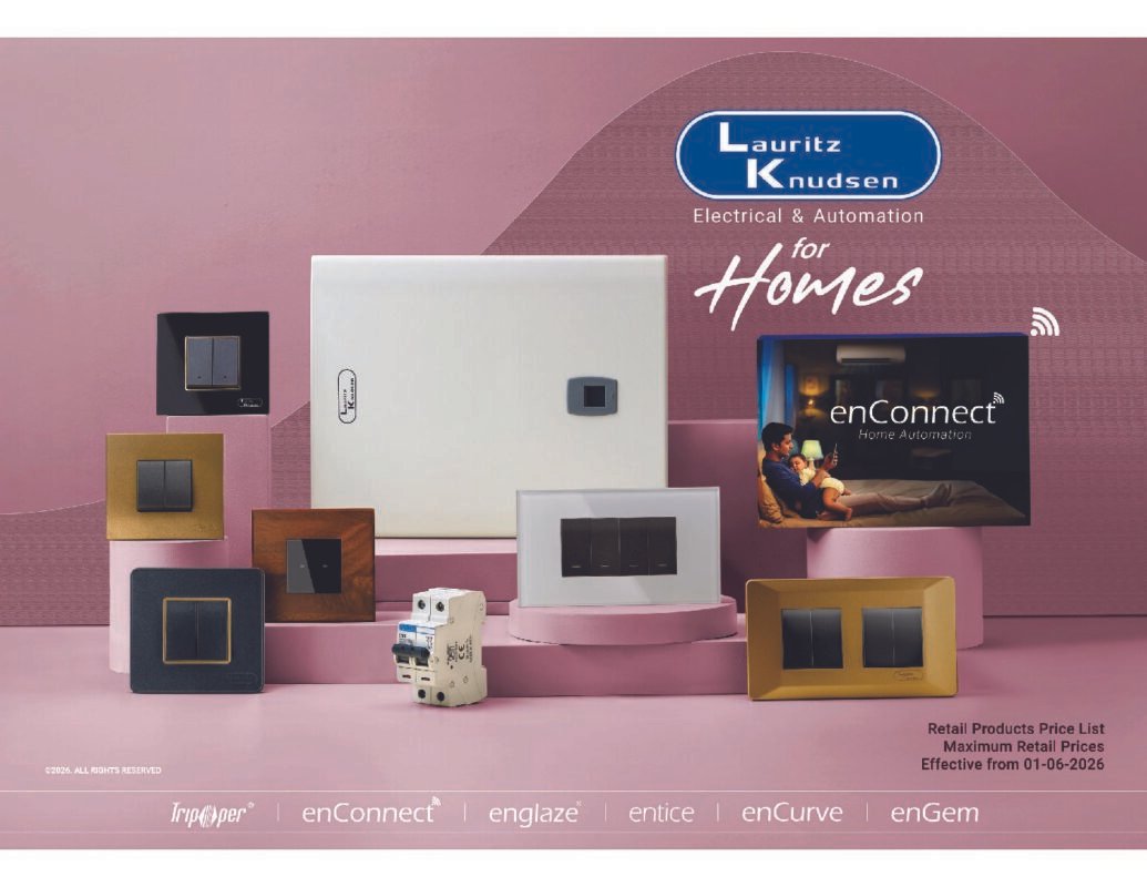 Lauritz Knudsen Switches Price List 01-06-2026