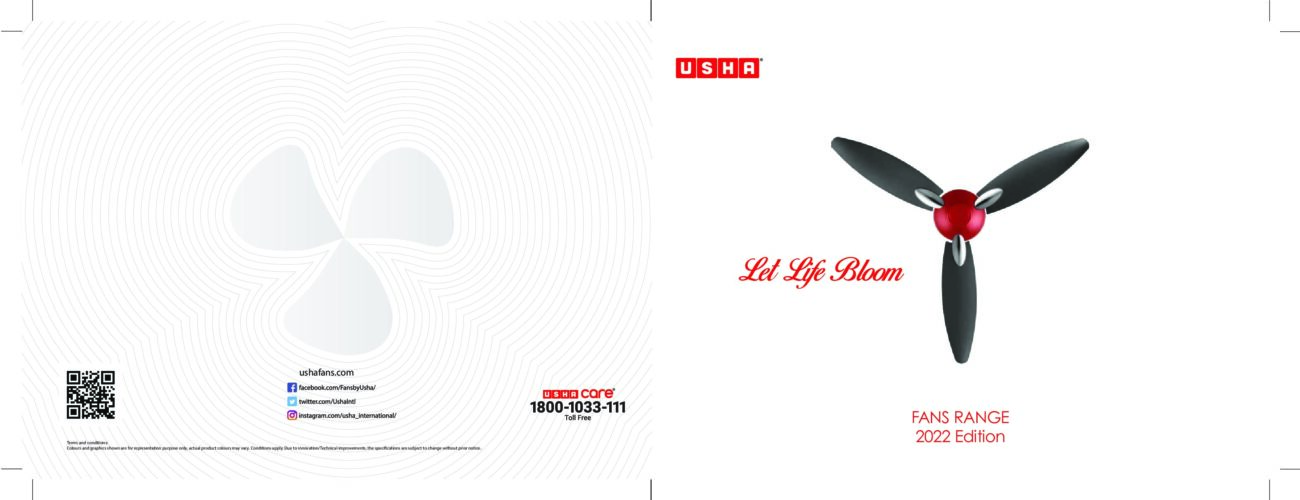 Usha Fans Catalogue