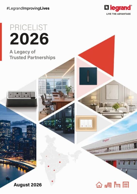 Legrand Switches Price List 01-08-2026
