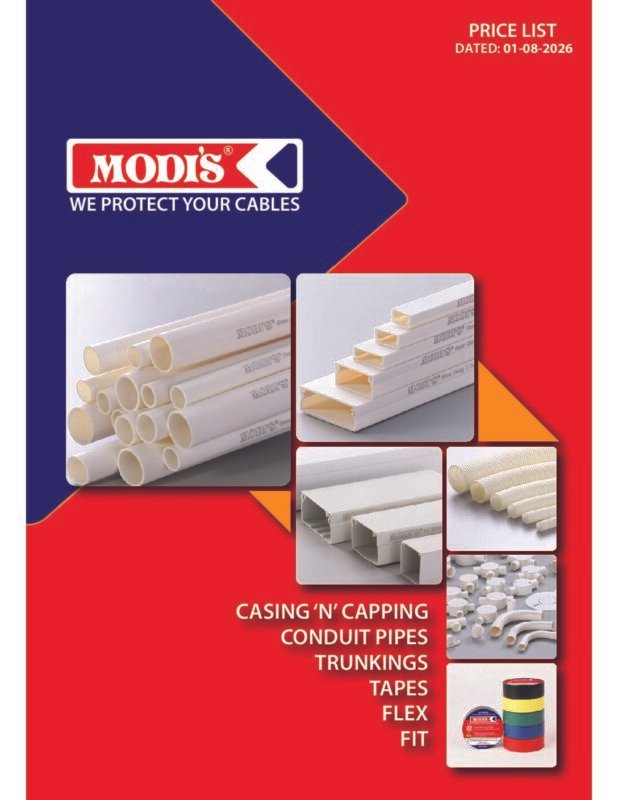 Modi Casing Capping Price List 01-08-2026
